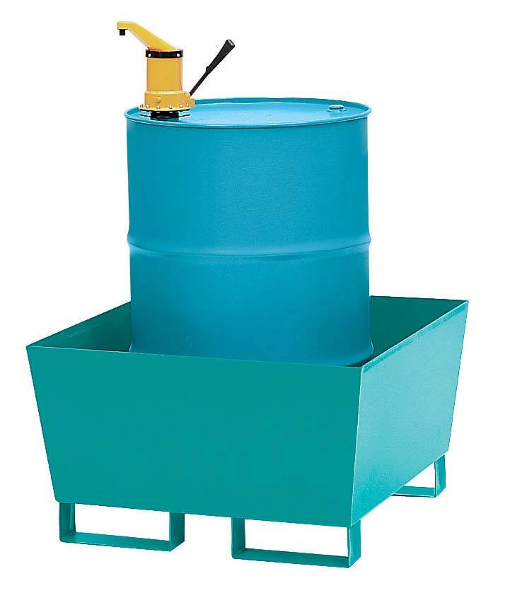Auffangwanne lackiert, für ein 200 Liter Fass
