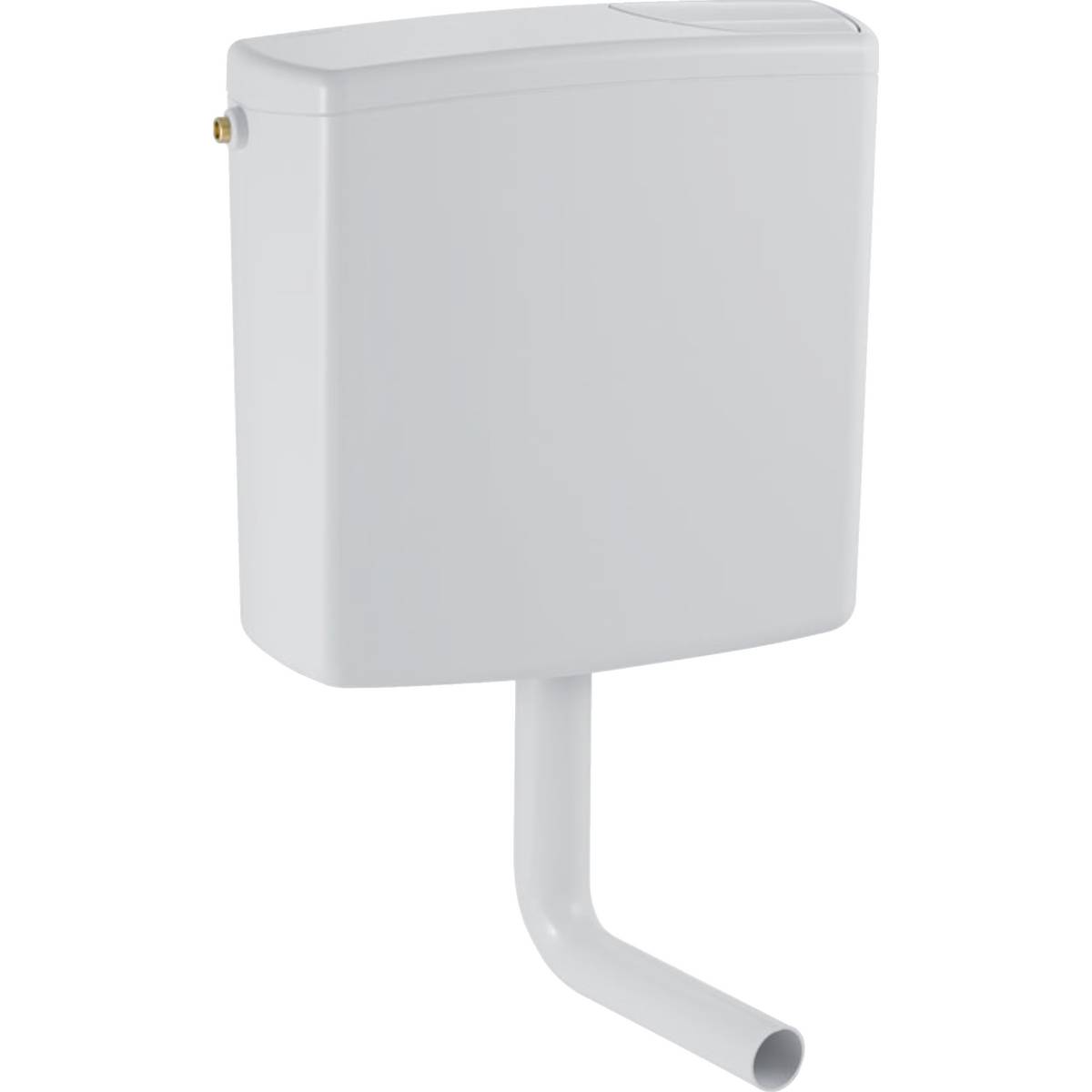 Geberit Aufputz-Spülkasten AP140.300 tiefh m 2-Mengen-Spülung weiß-alpin