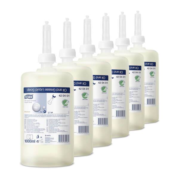 Tork 420401 fettlösende Flüssigseife Premium für Spendersystem S1