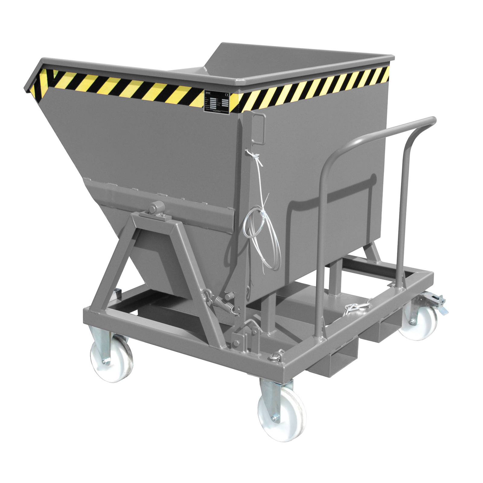 Kippmulde KS 550, lackiert, Mausgrau