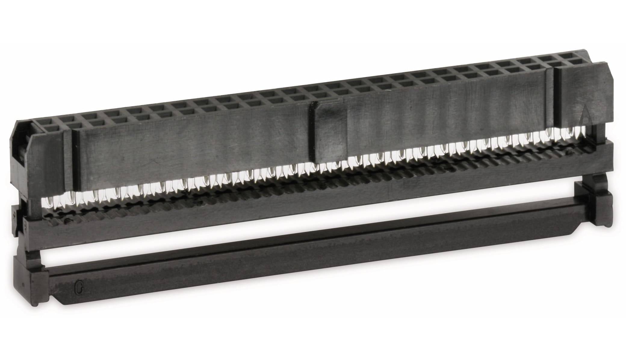 ECON CONNECT Pfostenbuchse für Flachbandleitung, RM 2,54, 50-polig