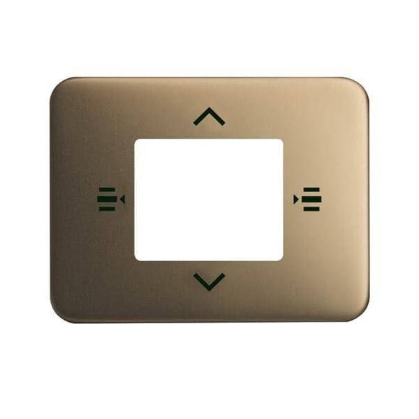 Busch-Jaeger Zentralscheibe bronze 6108/61-21