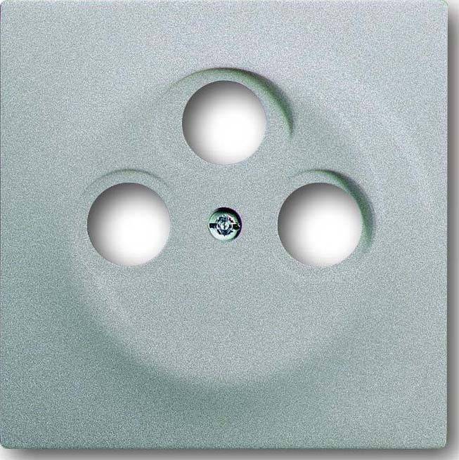 Busch-Jaeger Zentralscheibe alu/si 1743-03-783