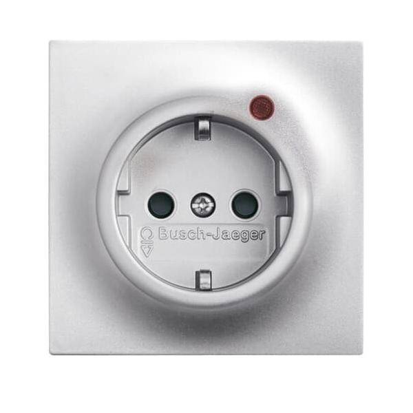 Busch-Jaeger Steckdosen-Einsatz alusil 2310EUGL/VA-783-11
