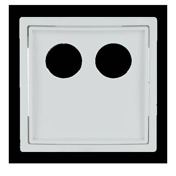 Busch-Jaeger Zentralscheibe studioweiß 2548-020 D-84