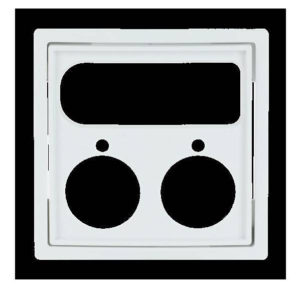 Busch-Jaeger Zentralscheibe studioweiß 1790-593-84