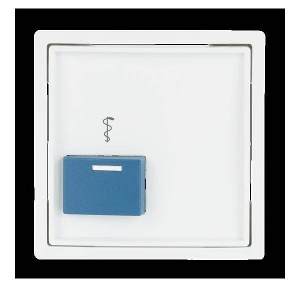 Busch-Jaeger Zentralscheibe studioweiß 2548-022 AR-84