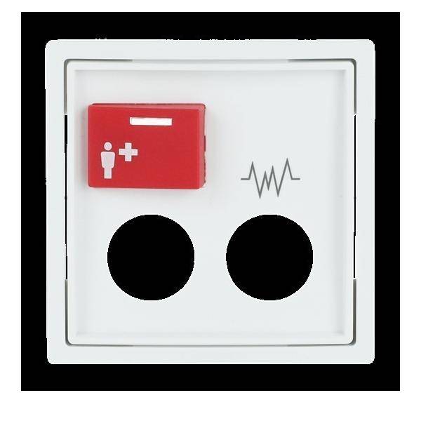 Busch-Jaeger Zentralscheibe studioweiß 2548-071 D-84