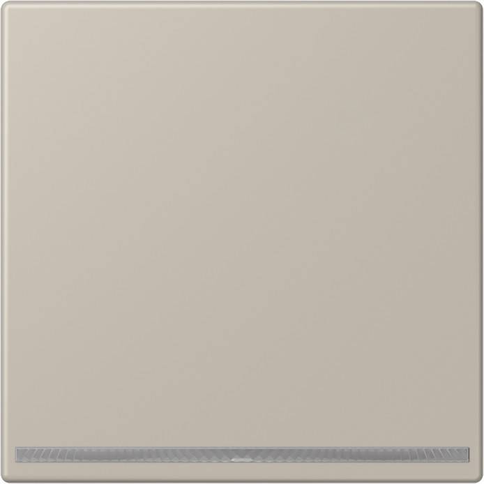 Ein beige rechteckiges Panel mit einem dezenten Muster am unteren Rand.