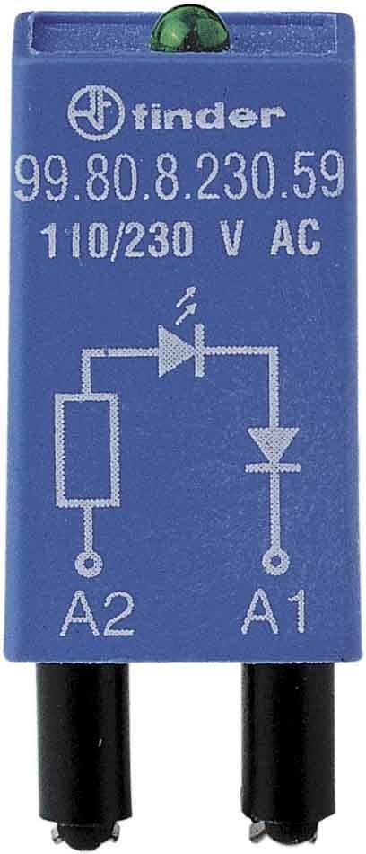 10 Stk. Finder LED-Anzeige 99.80.0.230.50
