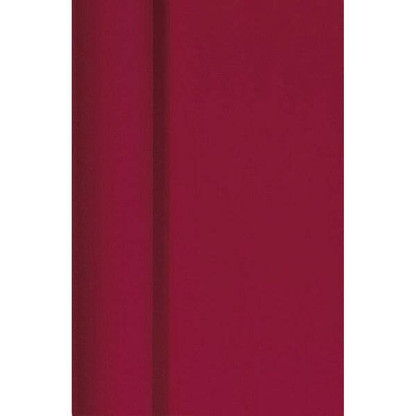 Tischtuchrolle - uni 1,18 x 10 m bordeaux.