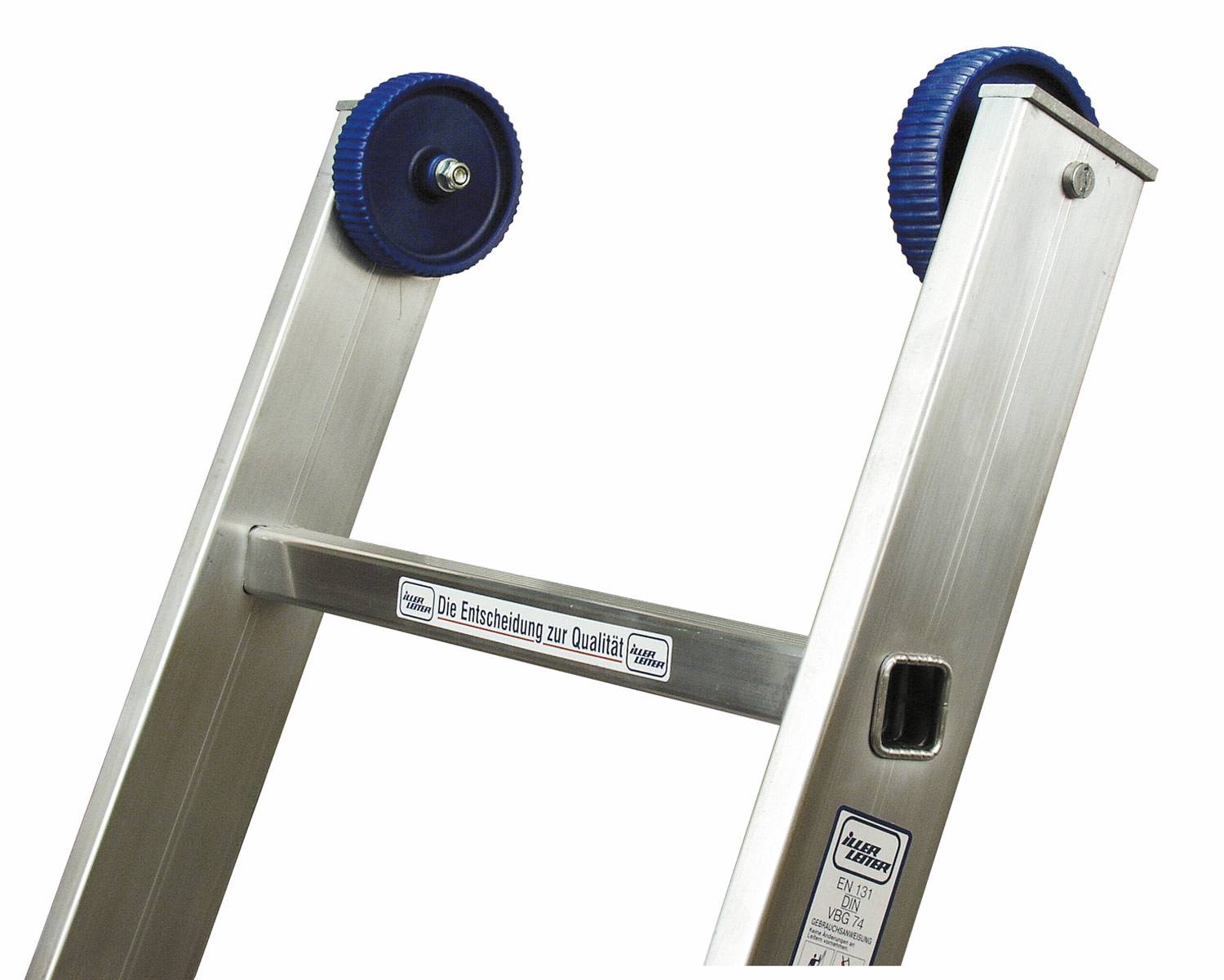 Iller Sprossen Schiebeleiter 2x14 Sprossen