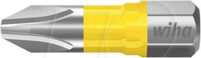 WIHA 41585 Bit-Satz, 5-teilig, Y-Bit, 25 mm, PH1 (41585)