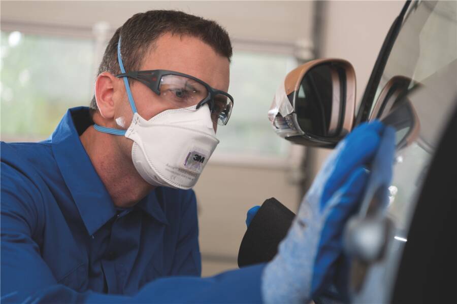 Partikelschutzmasken 3M™ Aura™ GEN3 9322+GEN3 Schutzstufe EN 149:2001 FFP2 NR D Schutzwirkung gegen Partikel zum Grenzwe