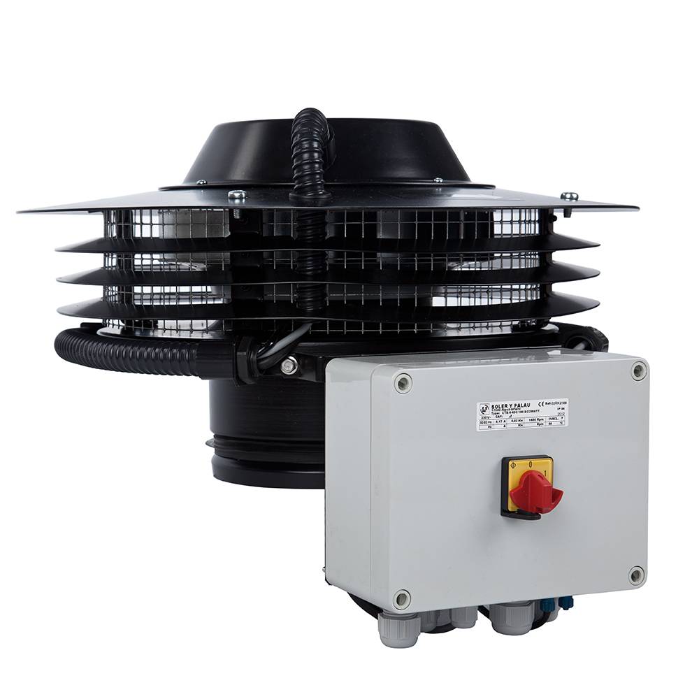 S&amp;P CTB/4-500/200 ECOWATT PLUS - Dachventilator, horizontal, EC - 5136900400