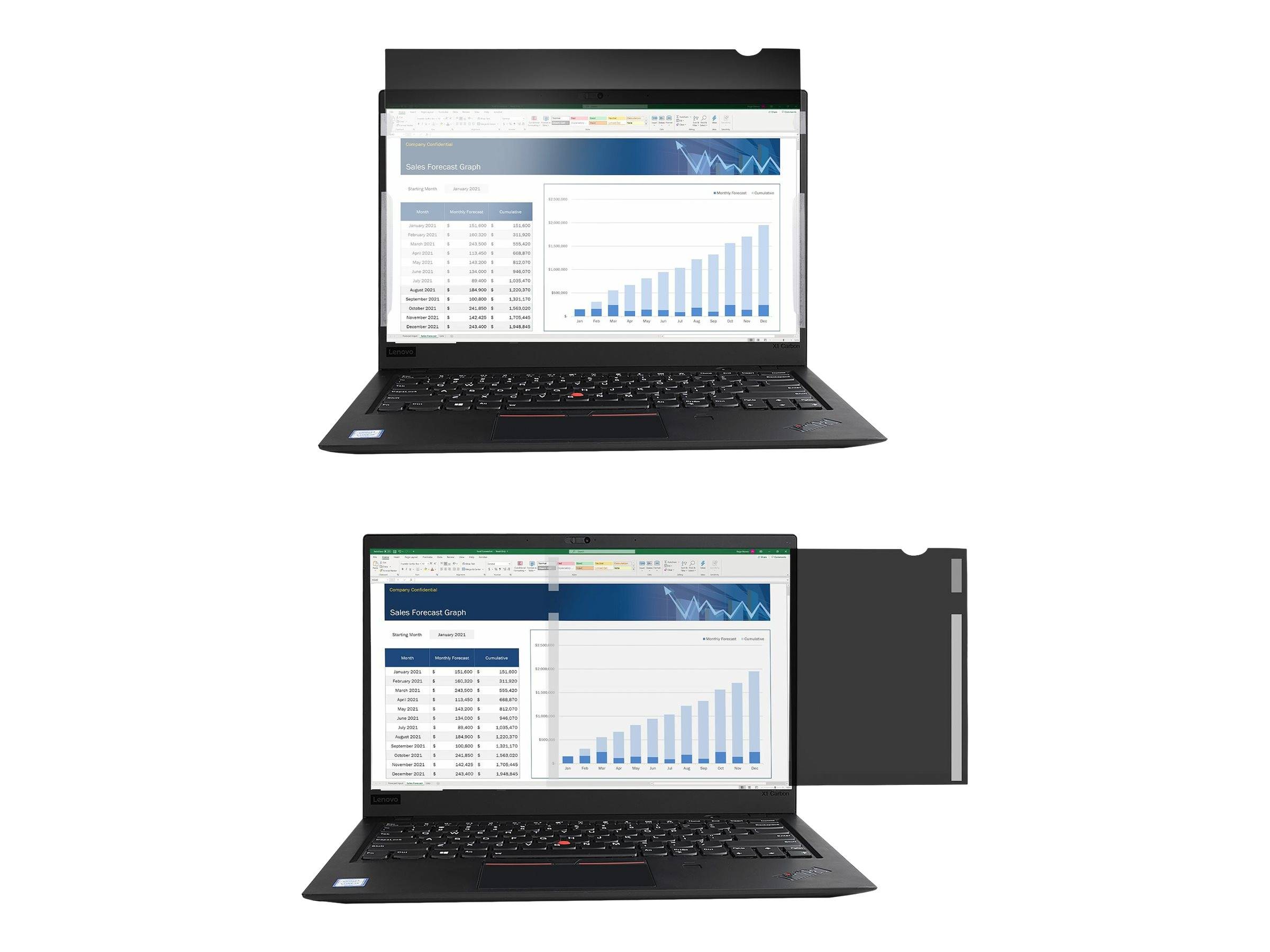 StarTech.com 15.6-inch 16:9 Laptop Privacy Filter, Anti-Glare Privacy Screen w/51% Blue Light Reduction, Notebook Screen
