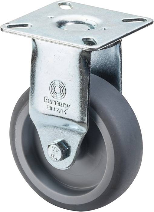 Bockrolle 100mm 70kg VG 60x60mm