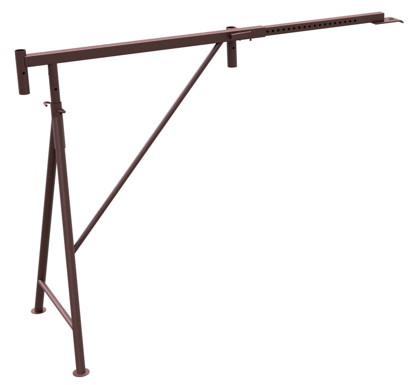 Schake Baugrubengerüstbock ,,Korrektiv", braun lackiert