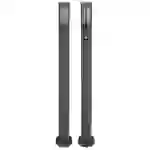 Stehleuchte mit Bewegungsmelder Außenleuchte Sensor Standlampe Edelstahl anthrazit, rauch, 1x E27 Fassung, DxH 12,7x110cm, 2er Set Stehleuchte mit Bewegungsmelder Außenleuchte Sensor Standlampe Edelstahl anthrazit, rauch, 1x E27 Fassung, DxH 12,7x110cm, 2er Set