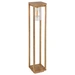 Wegeleuchten Stehlampe Holzoptik Wegeleuchte Außen Garten Balkon Pollerleuchte Außen, Aluminium, IP44 Wetterfest, 1x E27 Fassung, LxBxH 15x15x80cm Wegeleuchten Stehlampe Holzoptik Wegeleuchte Außen Garten Balkon Pollerleuchte Außen, Aluminium, IP44 Wetterfest, 1x E27 Fassung, LxBxH 15x15x80cm