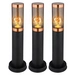 Stehlampe Standleuchte Außenbeleuchtung Sockelleuchte rauch Kupfer Außen Garten Stehlampe, Edelstahl Kunststoff, 1x E27, DxH 7,6x45 cm, 3er Set Stehlampe Standleuchte Außenbeleuchtung Sockelleuchte rauch Kupfer Außen Garten Stehlampe, Edelstahl Kunststoff, 1x E27, DxH 7,6x45 cm, 3er Set