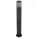 Stehlampe Standleuchte Außenbeleuchtung Sockelleuchte rauch Außen Garten, Edelstahl Kunststoff, 1x E27 Fassung, DxH 14x80 cm Stehlampe Standleuchte Außenbeleuchtung Sockelleuchte rauch Außen Garten, Edelstahl Kunststoff, 1x E27 Fassung, DxH 14x80 cm