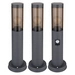 Außenstehlampe mit Bewegungsmelder Pollerleuchte Außen Sockelleuchte Gartenlampen anthrazit IP44, Edelstahl rauchfarben, 1x E27 Fassung, DxH 7,6x45c Außenstehlampe mit Bewegungsmelder Pollerleuchte Außen Sockelleuchte Gartenlampen anthrazit IP44, Edelstahl rauchfarben, 1x E27 Fassung, DxH 7,6x45c