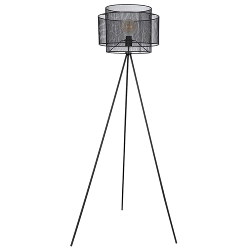 Stehlampe Stativleuchte Metall Stehleuchte schwarz Deckenfluter rund Käfig Wohnzimmer, Metall, Fassung 1x E27, DxH 60x150 cm Stehlampe Stativleuchte Metall Stehleuchte schwarz Deckenfluter rund Käfig Wohnzimmer, Metall, Fassung 1x E27, DxH 60x150 cm