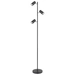 Stehlampe Standleuchte 3 Leuchten schwenkbare Stehlampe Stehleuchte Wohnzimmer Modern schwarz, 3 Flammig, Metall, 3x GU10, LxBxH 25x23x154 cm Stehlampe Standleuchte 3 Leuchten schwenkbare Stehlampe Stehleuchte Wohnzimmer Modern schwarz, 3 Flammig, Metall, 3x GU10, LxBxH 25x23x154 cm