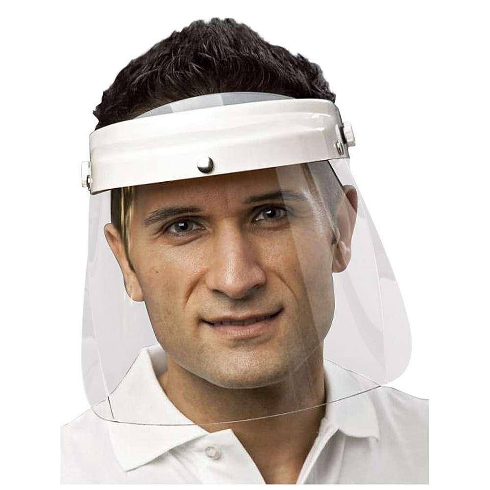 Gesichtsschutzschirm k1 - Vollschutzdes gesamten Gesichtbereiches - sehr robuste Kunststoffausführung - splittersicher und kratzfest