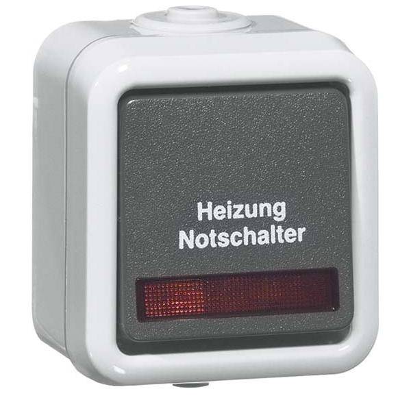 Peha Heizung-Notschalter gr D 626 WAB HN