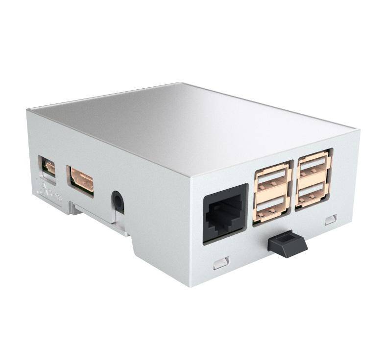 Hutschienengehäuse für Raspberry Pi, kompakt 71mm