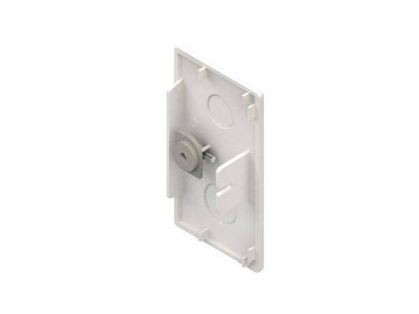 Kleinhuis Endstück 60X110 reinweiss RAL9010