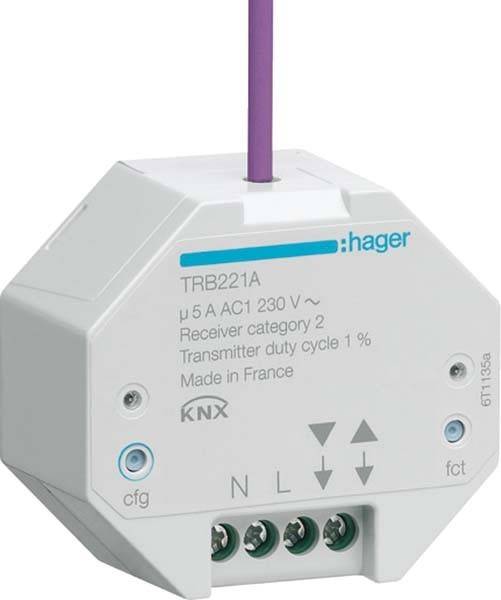 Hager Funk KNX Jalousieausgang TRB221A