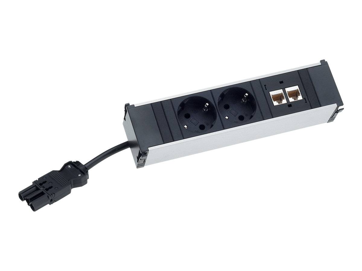 Bachmann CONI - Steckdosenleiste - Wechselstrom 250 V - Eingabe, Eingang GST18i3 - Ausgangsanschlüsse: 2 (24 pin USB-C,