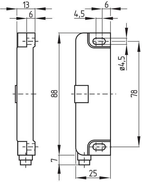 Schmersal Sicherheits-Sensor BNS 36-11ZG-ST-R