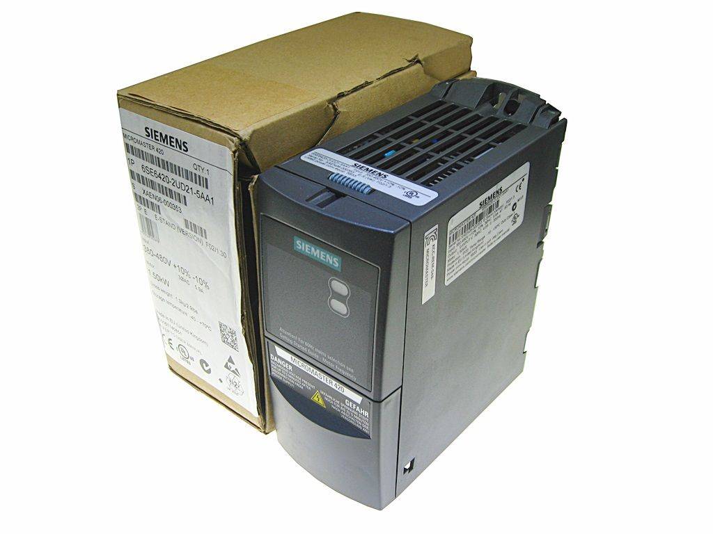 Siemens Dig.Industr. Micromaster 420 6SE6420-2UD21-5AA1