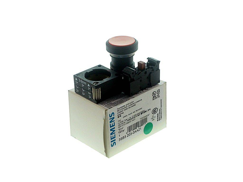 SIEMENS 3SB3 203-0AA21 (EAN:4011209030411)