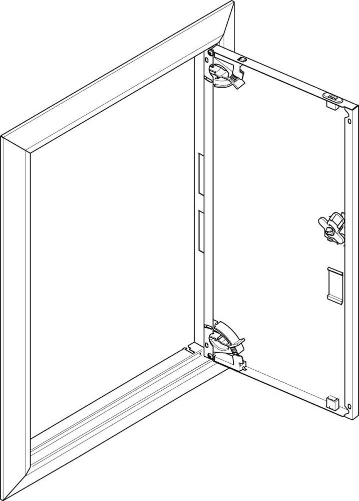 Ein offenes Buch, das seine Bindung und Seiten zeigt. Die einfache Linienzeichnung hebt den Einband und den Buchrücken hervor und konzentriert sich auf die Buchstruktur.