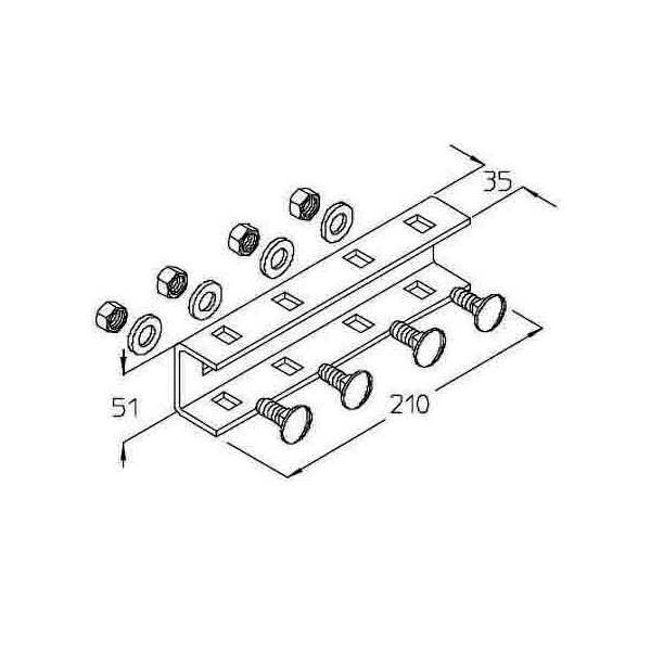 PohlCon (Puk) Verbinder KHUV 60F