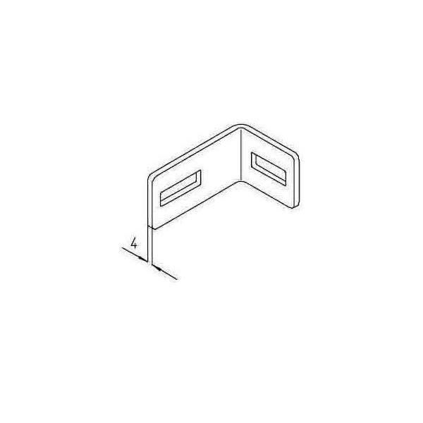 PohlCon (Puk) Winkellasche BL 4F