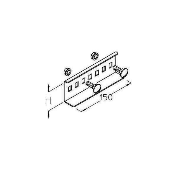 PohlCon (Puk) Leiterverbinder LGV 50F