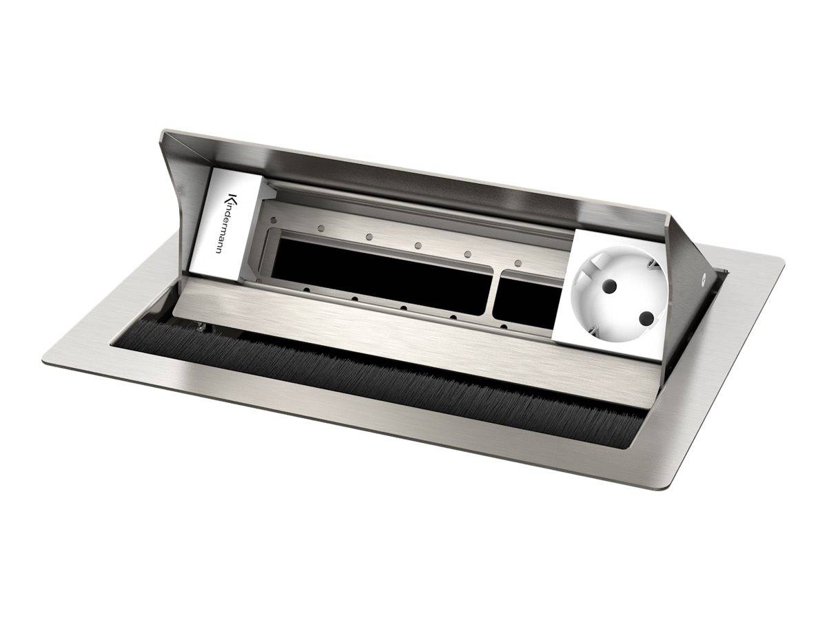 Kindermann CablePort standard² 4-fold, 1 x mains