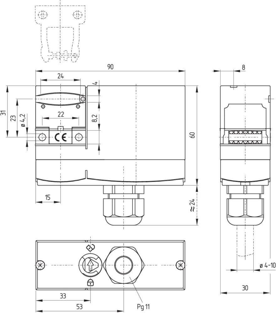 Schmersal Sicherheitszuhaltung AZM17011ZRIB524VACDC