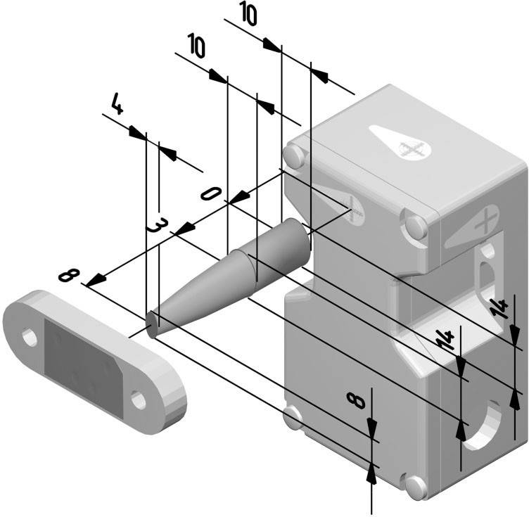 Schmersal Sicherheitssensor BNS 16-12ZV-ST1