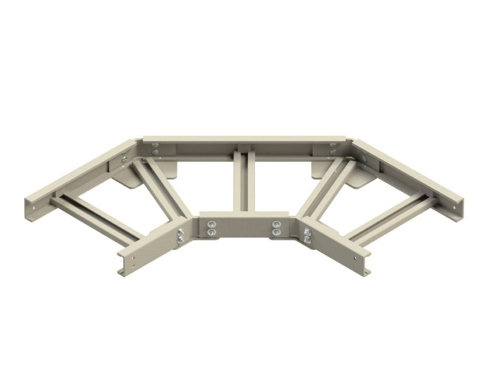 Niedax GFK-Bogen 90Grad ULB 100.500