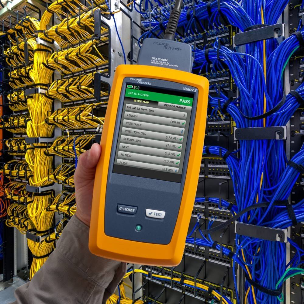 Fluke Networks Cable Analyzer DSX2-5000/GLD INT