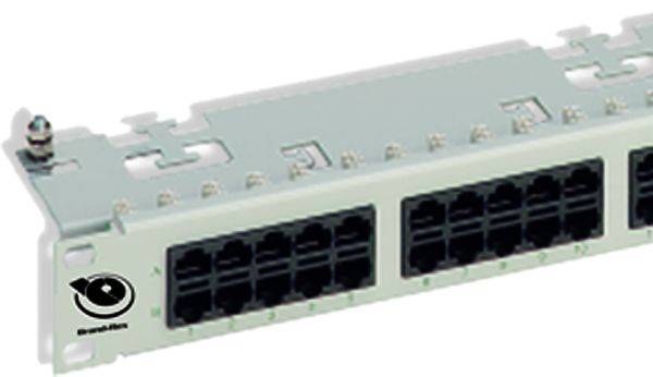 19Z 1HE Patchpanel 50-Port Cat.3 gr