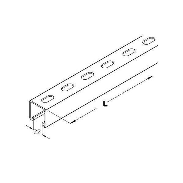 PohlCon (Puk) Konsolhalter KDU60-04F
