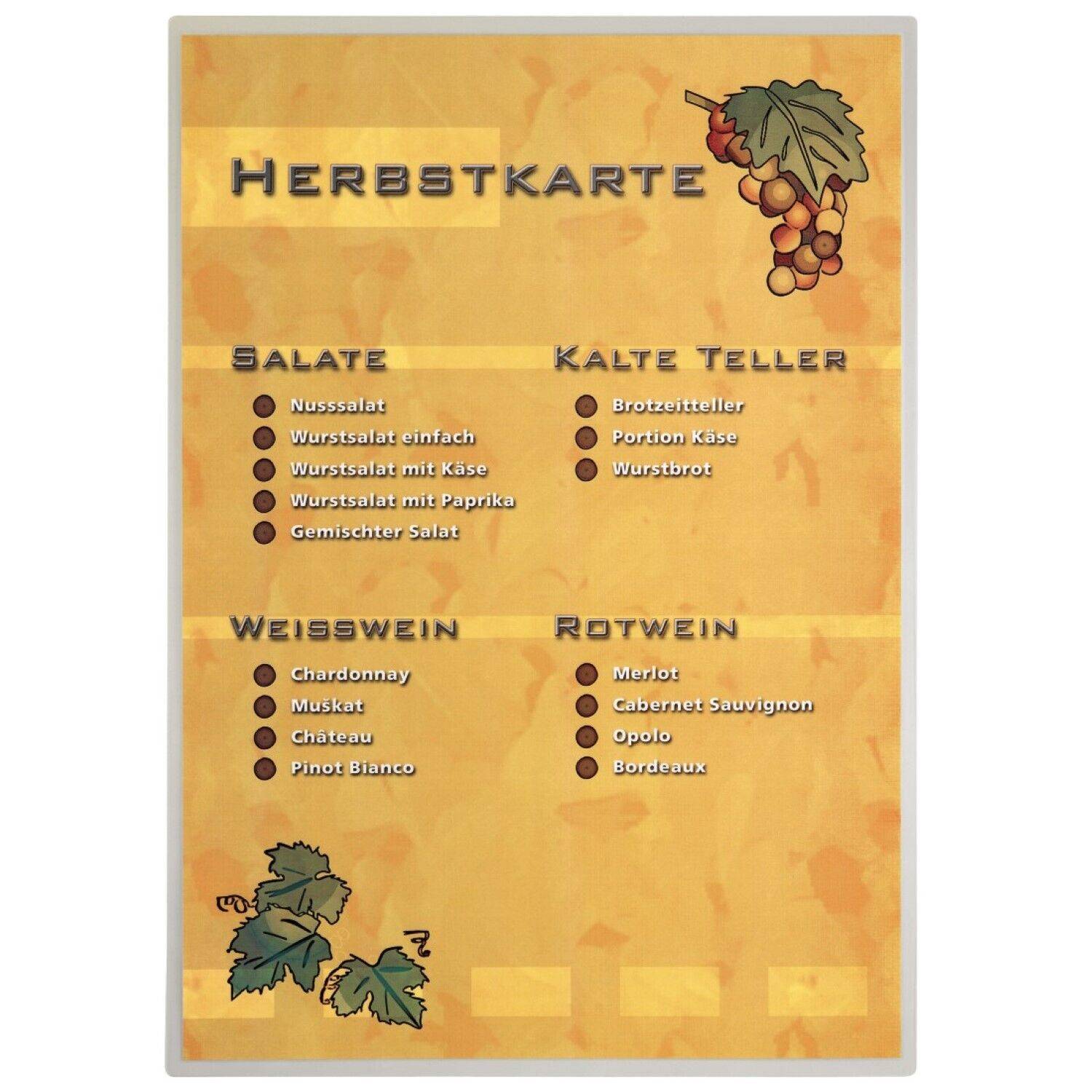 Set Laminierfolien DIN A4/A5/10x15/Visitenkarten Stärke 2x 80 micron